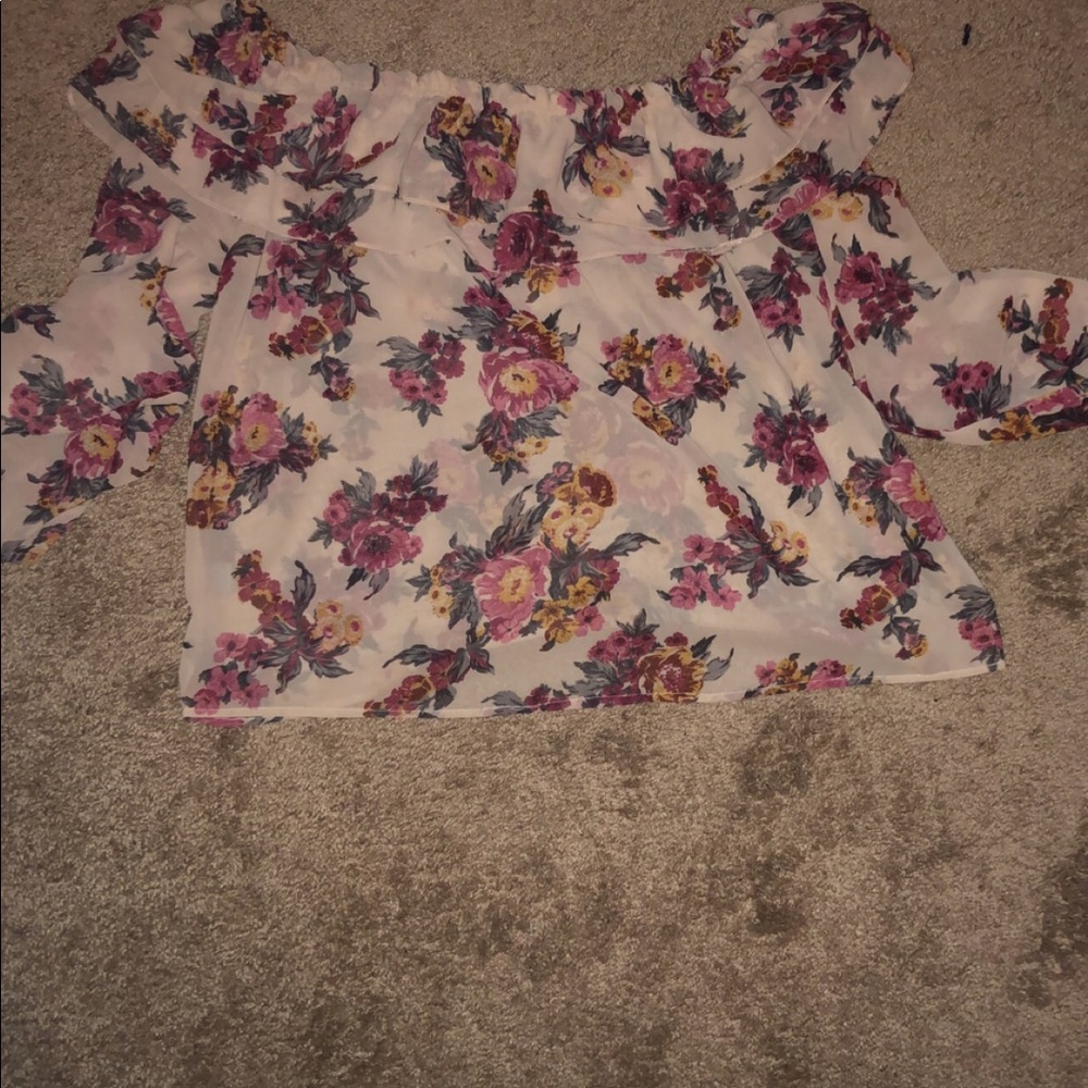 Off shoulder blouse
